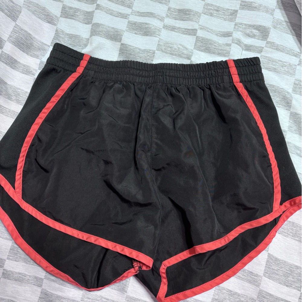 Black and pink Women's Athletic Shorts